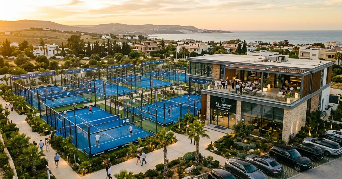 Académie de padel à Tunis : la référence du nord de Tunis