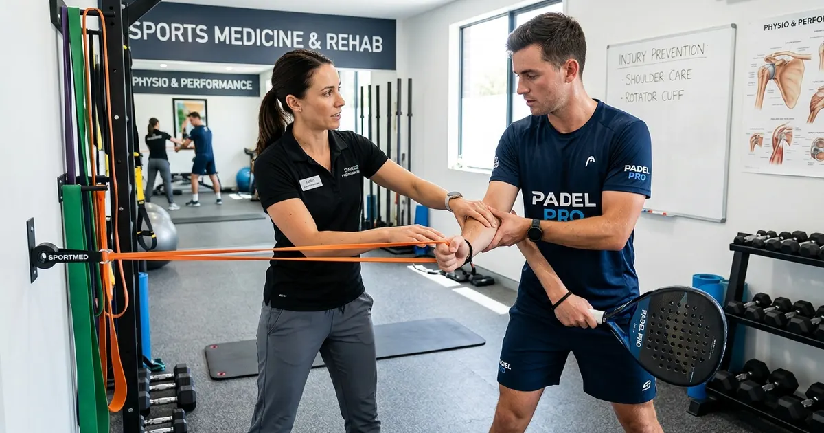 Blessures au padel : prévenir et gérer les douleurs à l'épaule, au coude et au genou