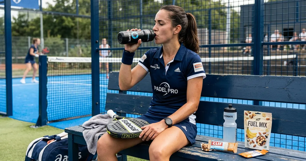 Nutrition et hydratation du joueur de padel en Tunisie : le guide complet