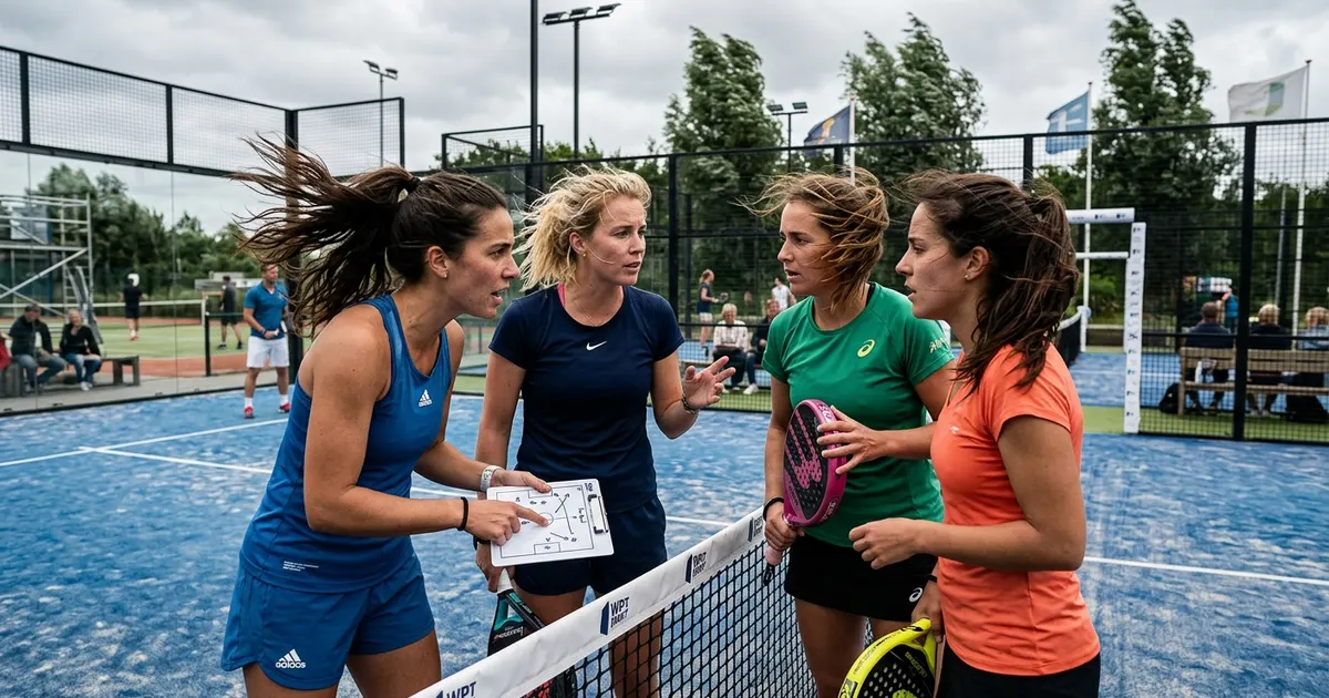 Jouer au padel par vent et en conditions difficiles : stratégies et adaptations