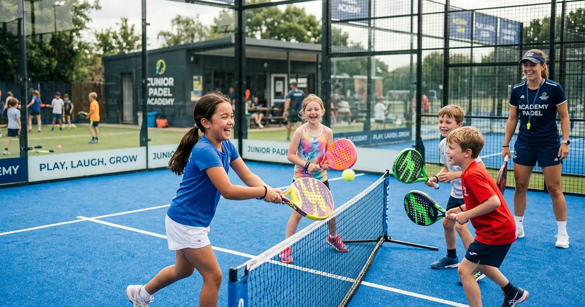 Padel enfants et juniors en Tunisie : les avantages d'une pratique précoce
