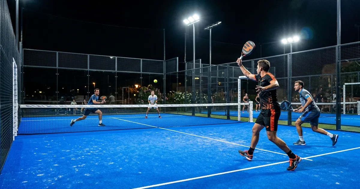 Padel de nuit en Tunisie : pourquoi jouer le soir change tout
