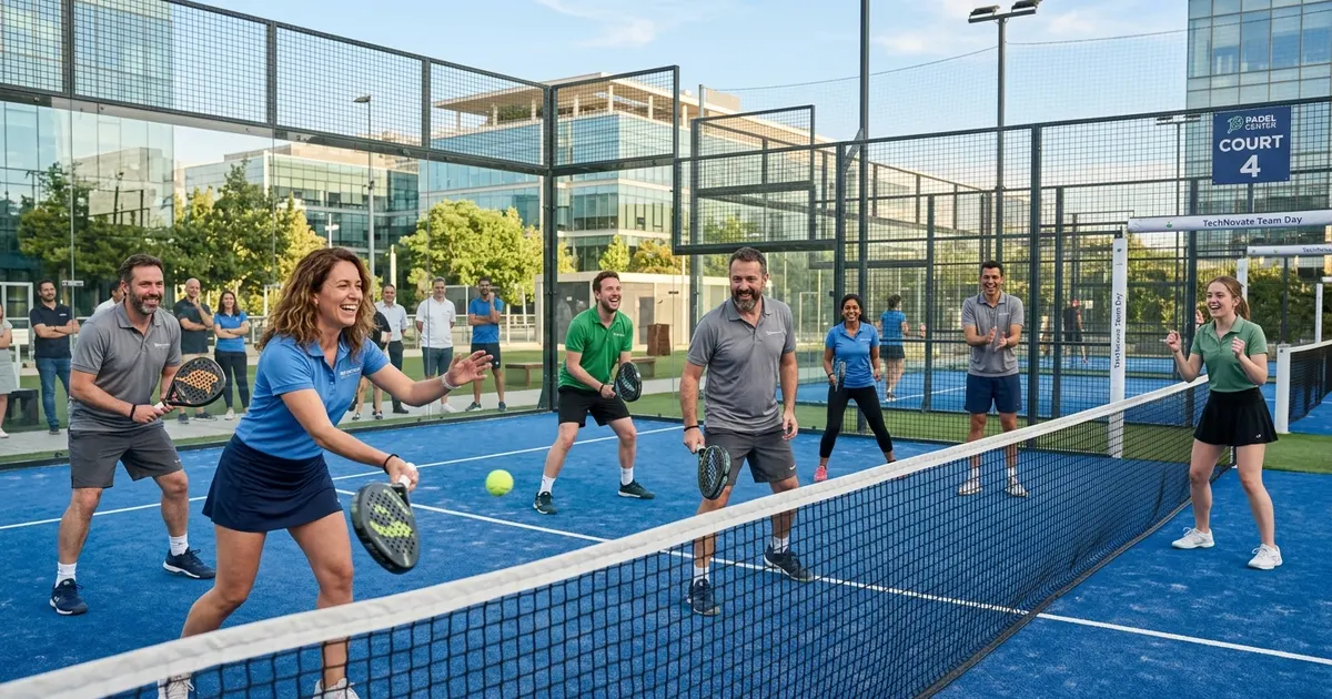 Padel team building en Tunisie : l'activité qui fédère vos équipes