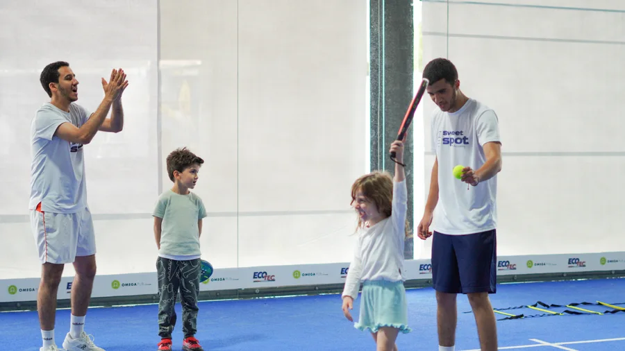 Cours padel junior à Gammarth — Sweet Spot Academy